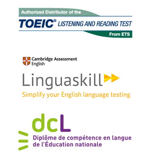 Logos-Test-Toeic-Ets-Linguaskill-Cambridge-Assessment-Dcl-Diplome-competence-langue-anglais-Djem-Formation-centre-autorise-Cergy-Pontoise