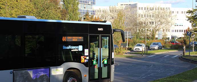 formation anglais test Toeic Cergy Pontoise Osny accès transports commun bus 44 Ile de France mobilité